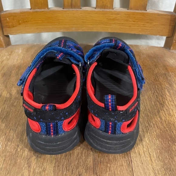 M.A.P Splash Safe Sandals Size 13 Blue and Red - Picture 3 of 8